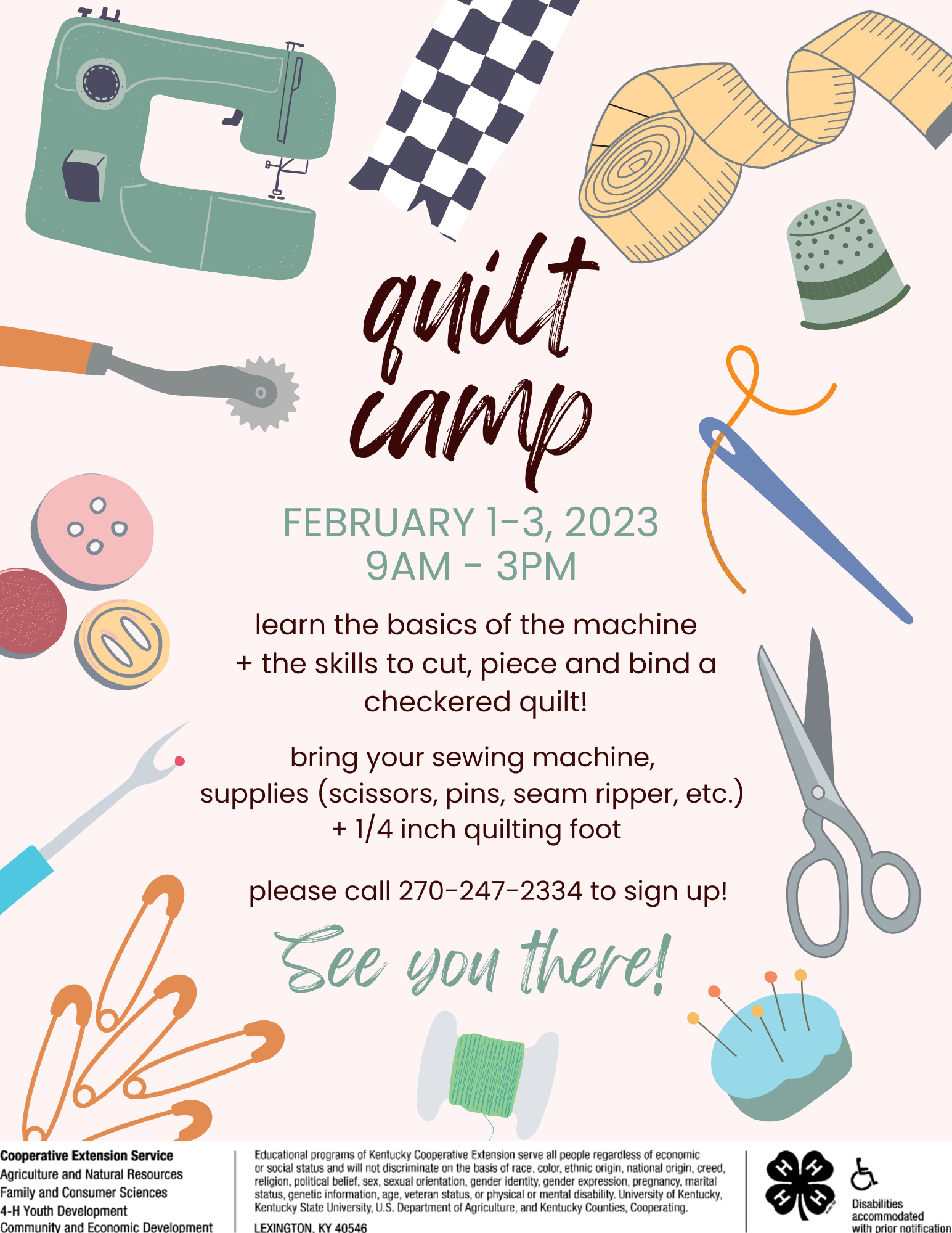 Quilt Camp MayfieldGraves County Tourism Commission