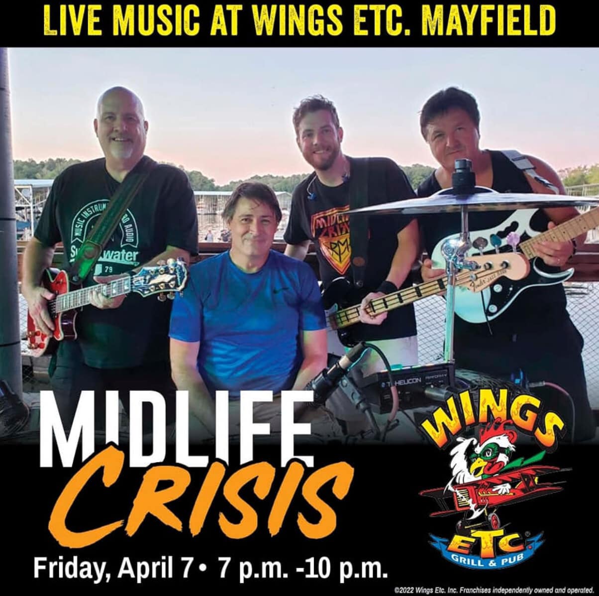 Midlife Crisis Performs MayfieldGraves County Tourism Commission