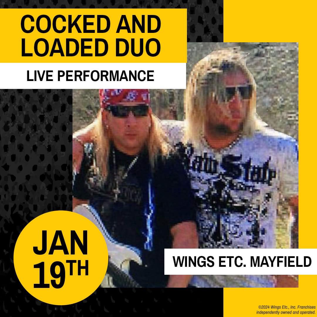 Cocked and Loaded Duo at Wings, Etc. MayfieldGraves County Tourism