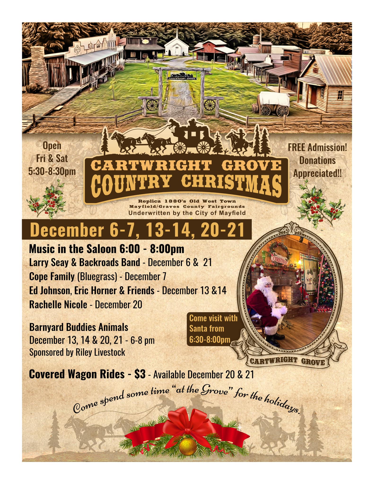 Cartwright Grove Country Christmas – Mayfield-Graves County