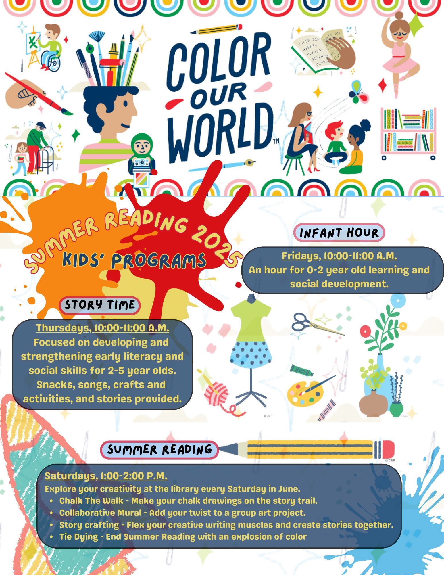Color Our World Summer Reading Program – Mayfield-Graves County Tourism ...